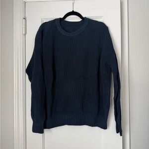 Brandy Melville / St. George Navy Crewneck Sweater